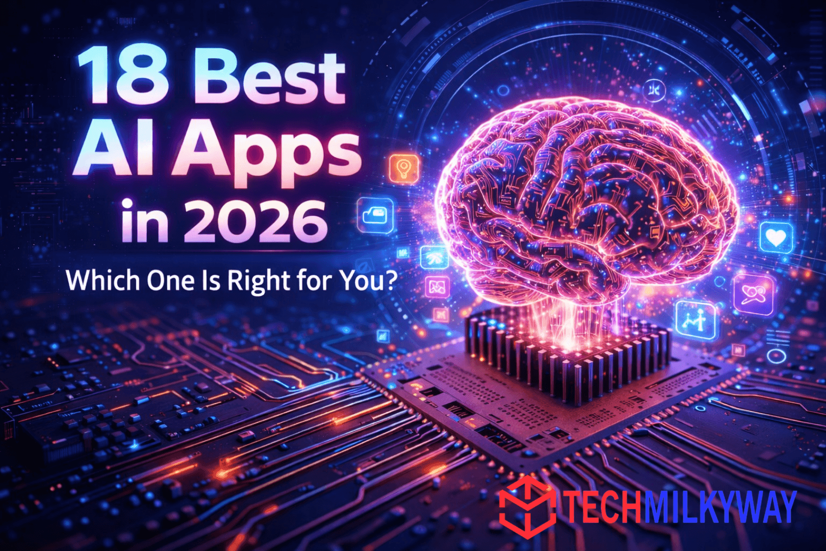 Best AI apps in 2026, Techmilkyway