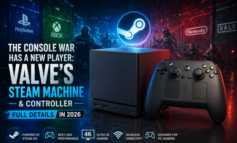 Valves Steam Machine, TechMilkyway