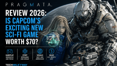 PRAGMATA review in 2026, techmilkyway