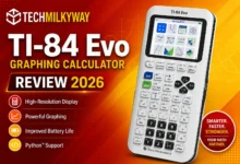 TI-84 Evo Graphing Calculator, Powerful Graphing Calculator, Techmilkyway