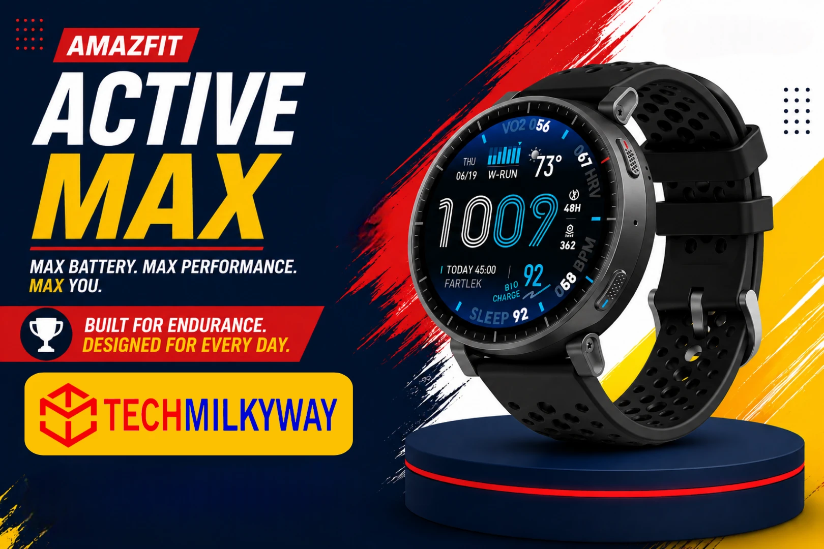 Best Amazfit Smartwatch in 2026 | TechMilkyWay