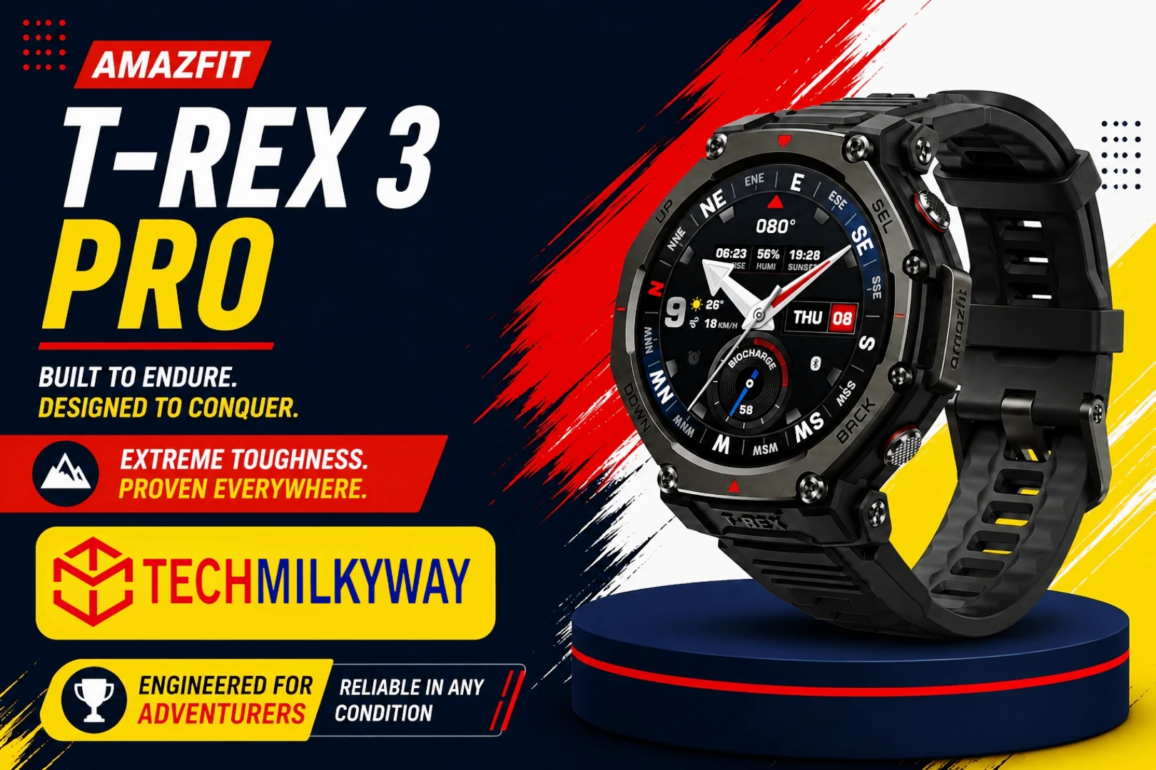 Best Amazfit Smartwatch in 2026 | TechMilkyWay
