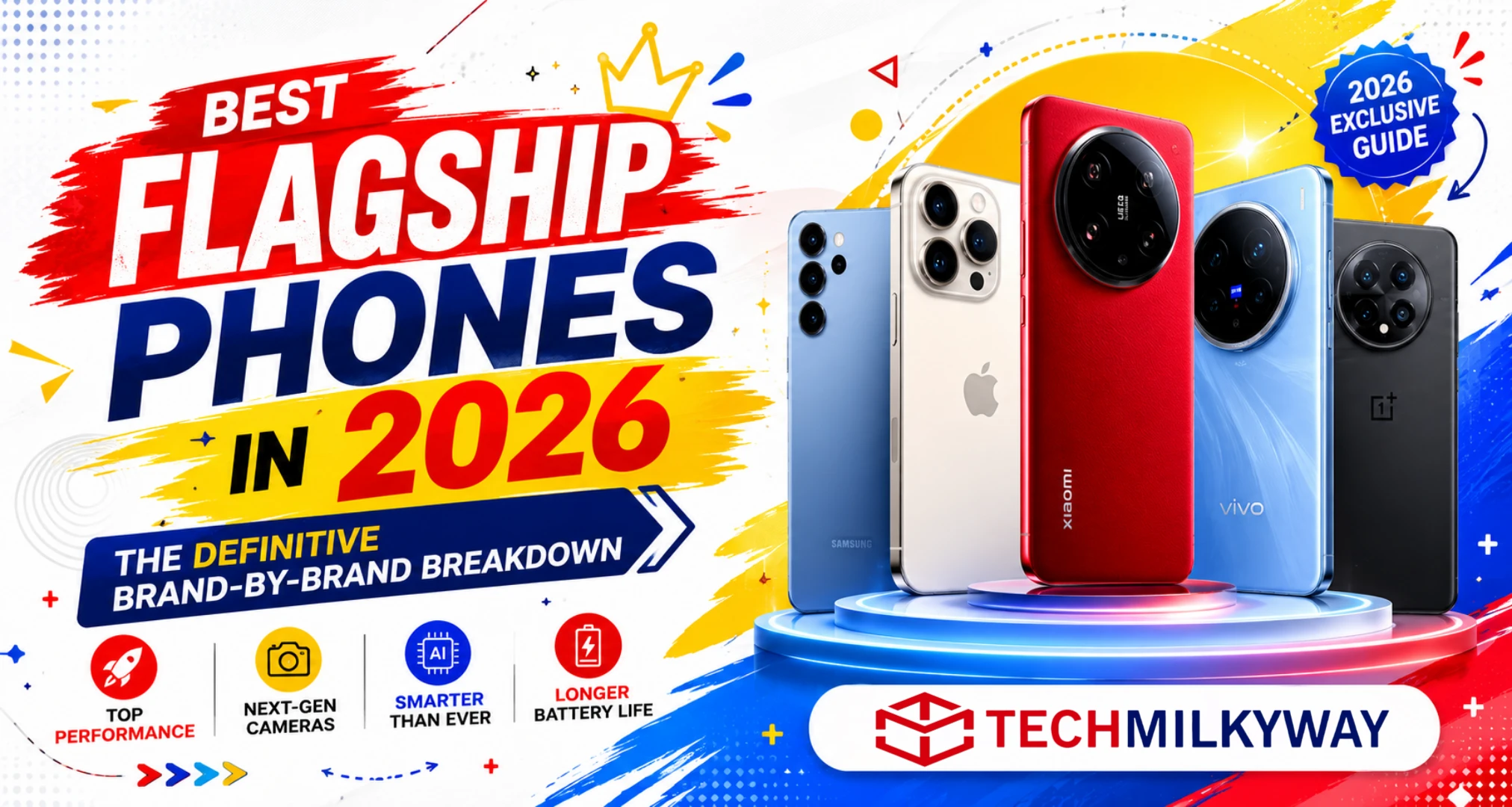 best flagship phones in 2026, TechMilkyway