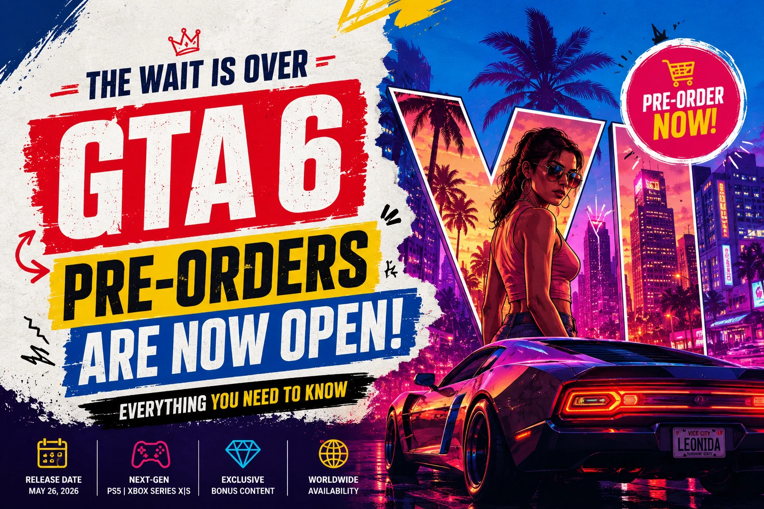 GTA 6 pre-order guide — release date, price and platforms cover by Techmilkyway