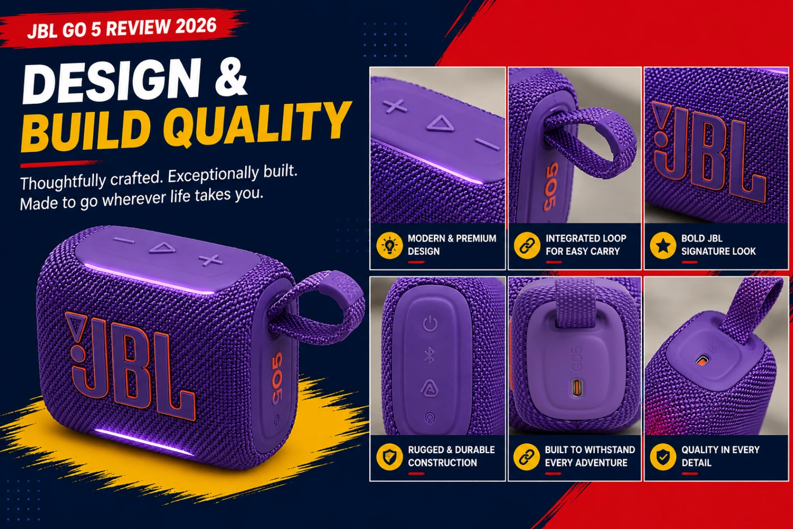JBL Go 5 Review — TechMilkyWay