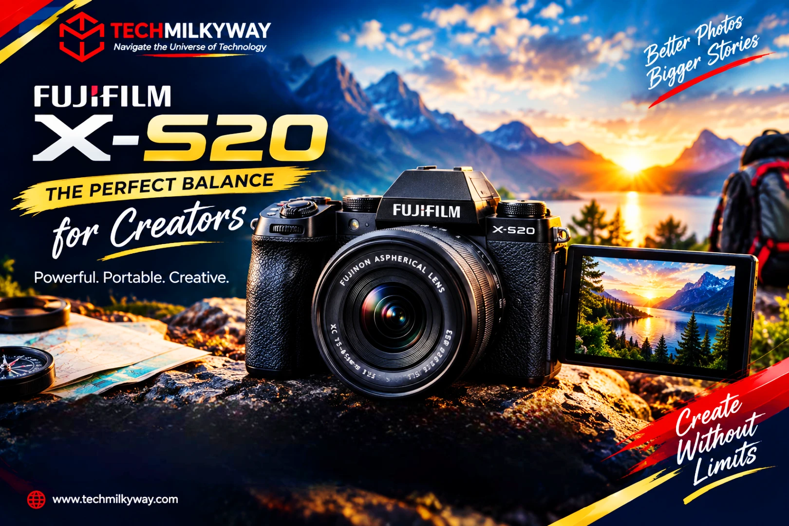Camera suggestions for content creators in 2026 — lineup of vlogging cameras, Techmilkyway