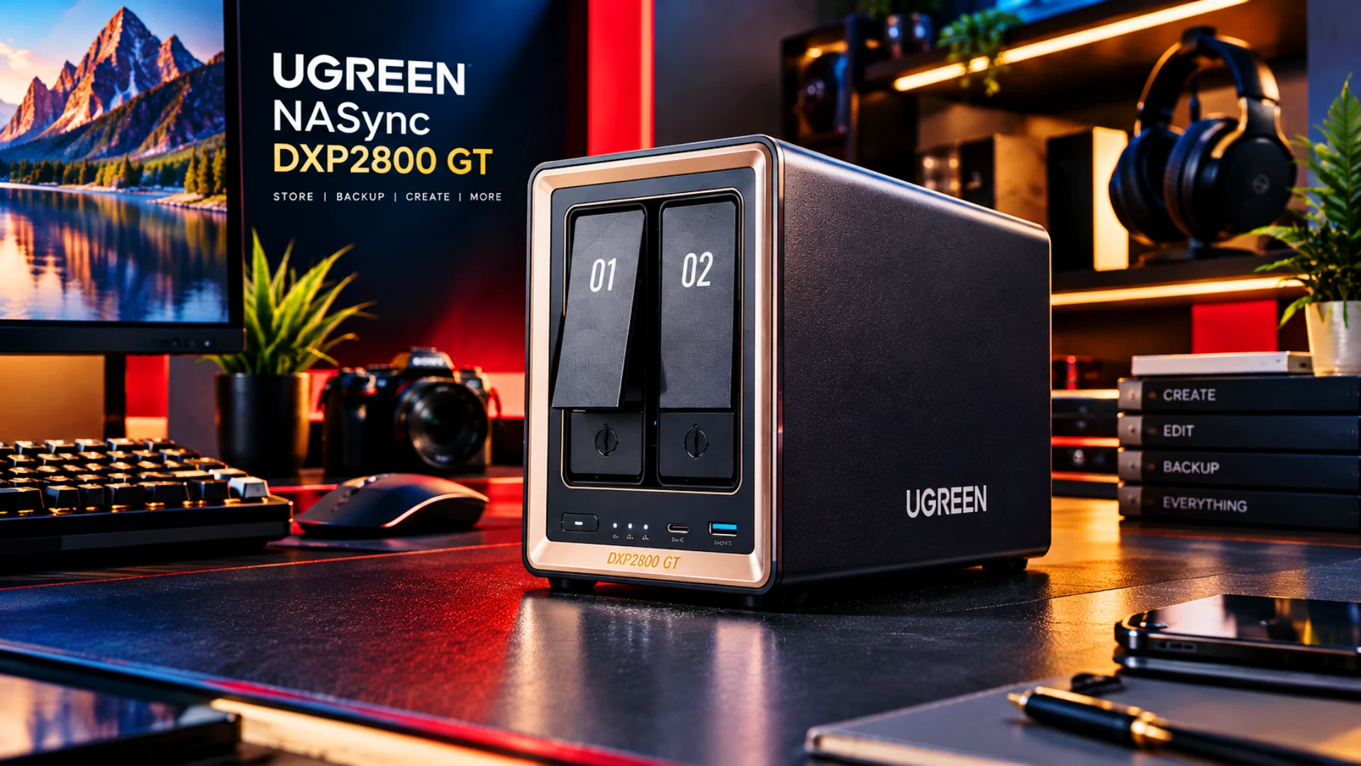 UGREEN NASync private cloud storage for content creators by Techmilkyway