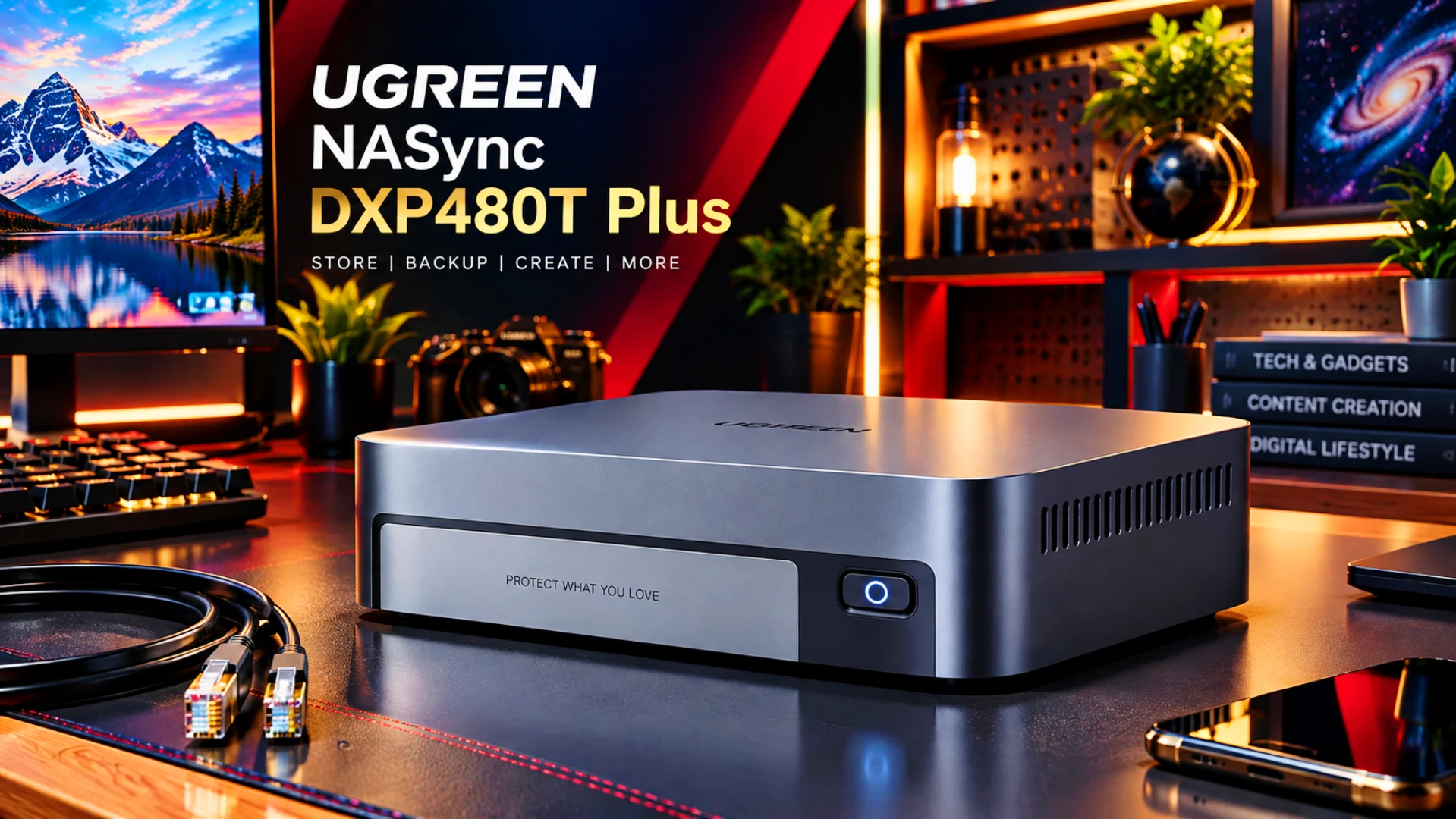 UGREEN NASync private cloud storage for content creators by Techmilkyway